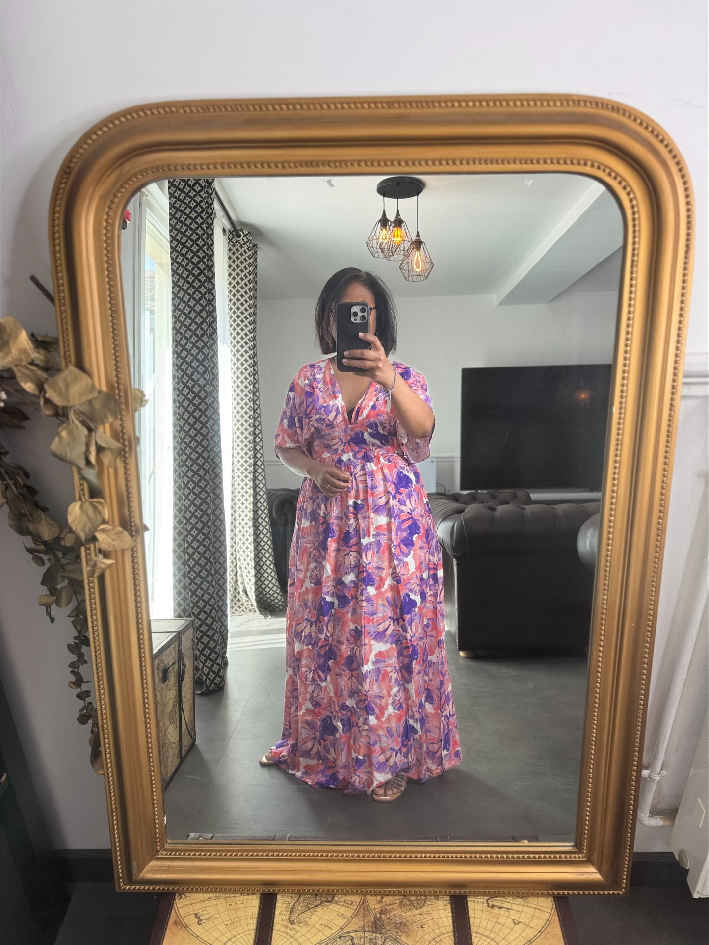 Robe longue Violetta